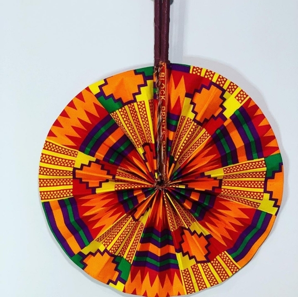 Colorful african fans - Picture 1 of 1